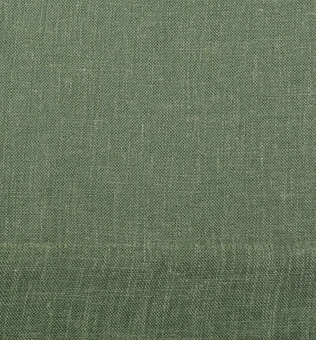 Better Homes & Gardens 100% Blackout Linen Blend Single Curtain, 50x84, Dark Cilantro