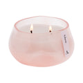 Allswell Glow (Vanilla + Pear + Coconut) Scented 1-Wick Organic Blown Jar Spa Candle 8oz.