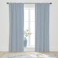 Better Homes & Gardens 100% Blackout Linen Blend Single Curtain, 50x84, Dark Cilantro
