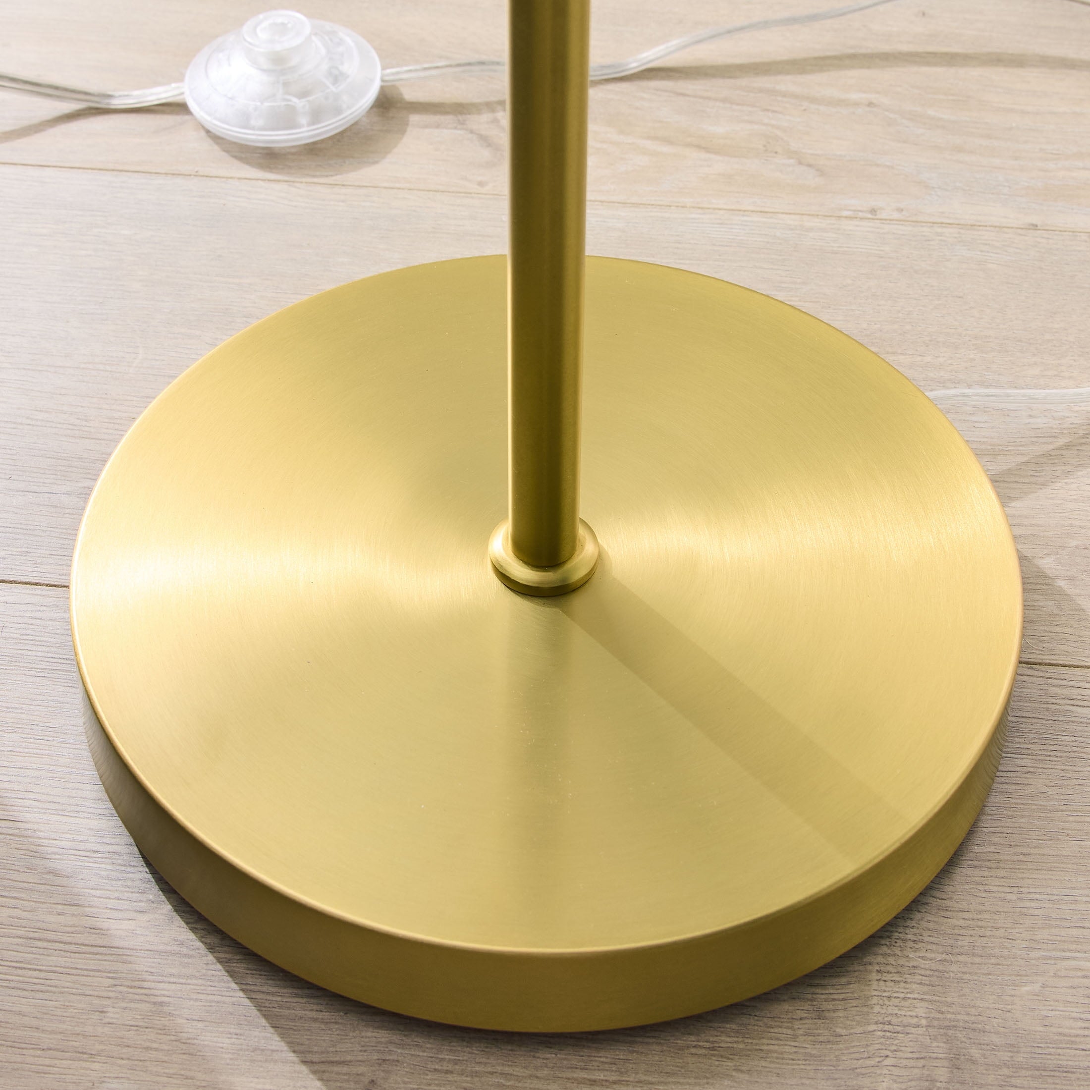 Better Homes & Gardens 3-Globe Floor Lamp Modern Freestanding Lamp Living Room w/Foot Switch